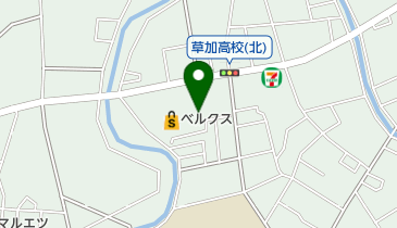 草加市シルバー人材センター(公益社団法人) のびーすく 青柳の地図画像