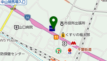 平岡ダンススクールの地図画像