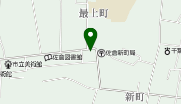 松本クリーニング店の地図画像