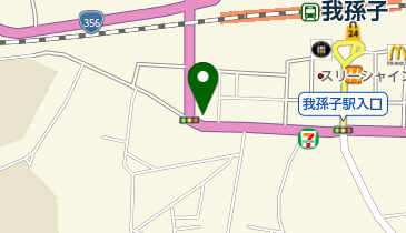 ナガイ動物病院の地図画像