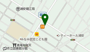 プリーズクリーニング堀江店の地図画像