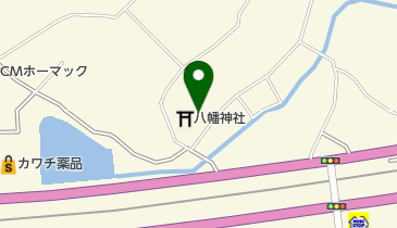 佛法寺の地図画像