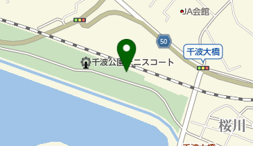 水戸市スポーツ振興協会事務局 千波公園テニスコートの地図画像