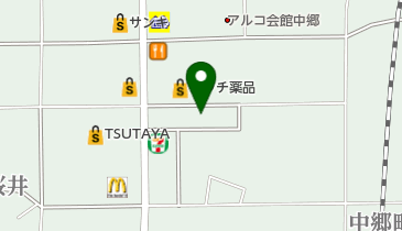 北茨城東洋ケアマッサージの地図画像