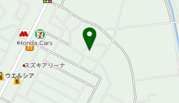 エホバの証人の牛久市柏田会衆・みどり野会衆の地図画像