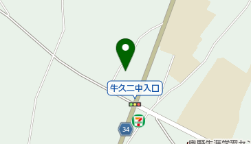 ハローランチわかなの地図画像