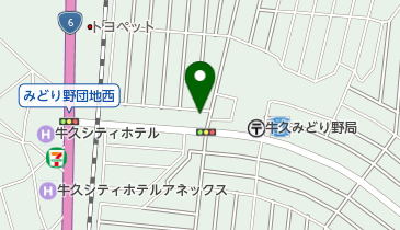 パティスリーひらさわの地図画像
