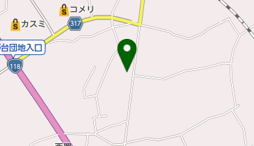 ガレージサワダの地図画像