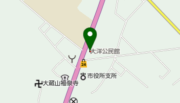 鉾田市 大洋公民館の地図画像