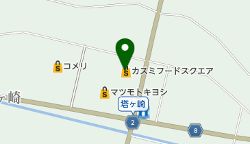 千草フラワーの地図画像