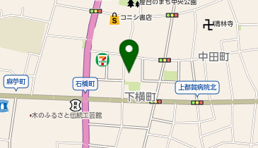 まちなか交流プラザ・CHATの地図画像