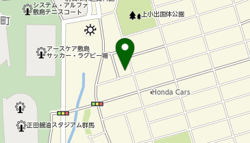 ぎゃらりーFROMまえばしの地図画像