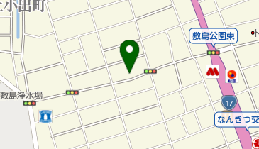 しきしま調剤薬局の地図画像