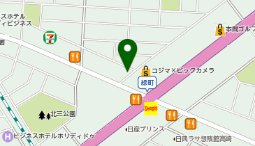ギャレリア高崎緑町店の地図画像