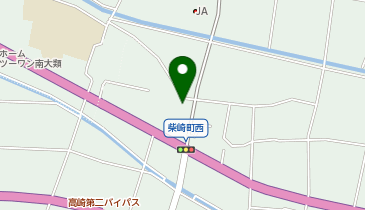 ホットモーター柴崎店の地図画像
