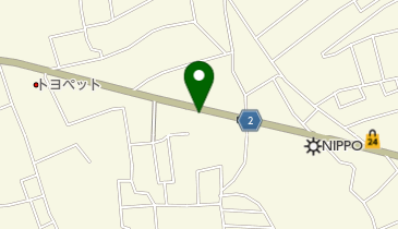 ヘアーサロンピースの地図画像