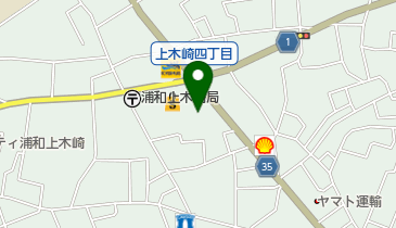 ヘアースタジオリーブス与野店の地図画像