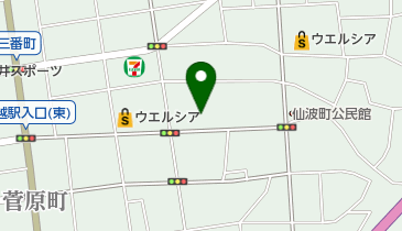 有限会社丸翔物流の地図画像