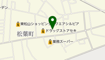いせや東松山店の地図画像