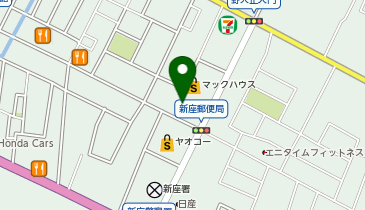 ハンプティダンプティ新座店の地図画像