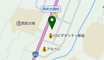 ペティア新座店の地図画像