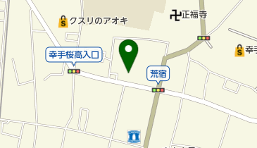 聖福寺の地図画像