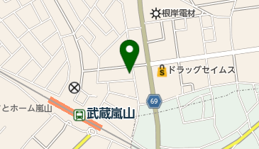 ヘアーサロン縁の地図画像