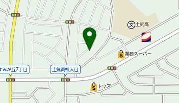 松本均整院の地図画像