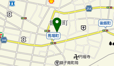 遠藤焼そば店の地図画像