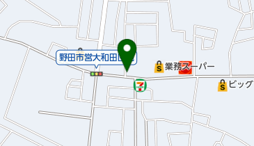 ボン理容室の地図画像
