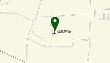 茂原霊苑の地図画像