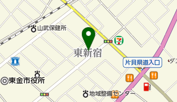 竹田屋東金店の地図画像