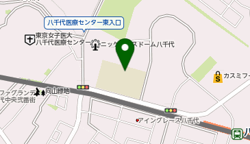 八千代市総合生涯学習プラザの地図画像