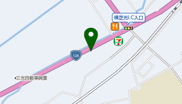 光町特産品直売所の地図画像