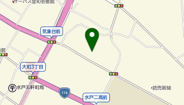 日本クリエート水戸の地図画像