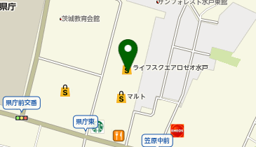 ジェイエステティック水戸店の地図画像