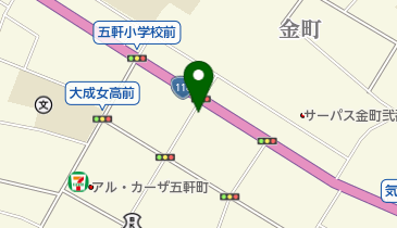 泉治療センターの地図画像