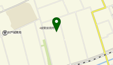 水戸市役所 市民センター 城東の地図画像