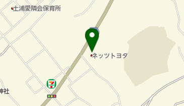 ネッツトヨタつくば株式会社 荒川沖店の地図画像