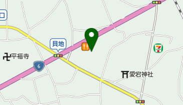 錦鯉の恋瀬の地図画像