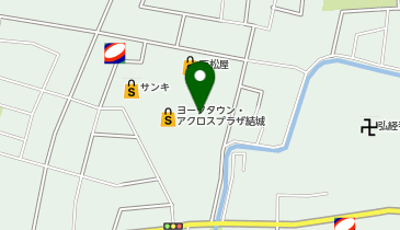 うさちゃんクリーニングヨークベニマル結城四ツ京店の地図画像