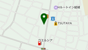 ヘアメイクサークル・サークル結城店の地図画像