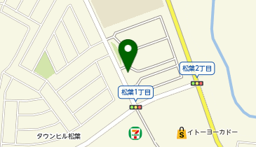 メナード化粧品松葉サフラン代行店の地図画像