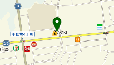 お醤油屋さんのおせんべい本舗龍ケ崎ニュータウン店の地図画像