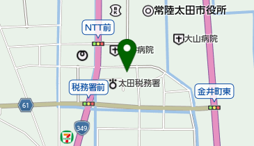 常陸太田市役所 結婚相談センターの地図画像