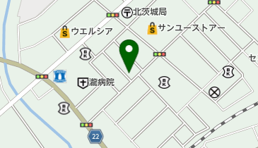 舟生理容所の地図画像