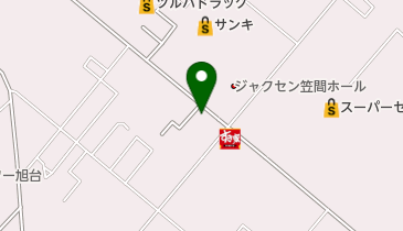 美容会館友部店の地図画像