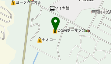 ポニークリーニングヤオコー取手戸頭店の地図画像