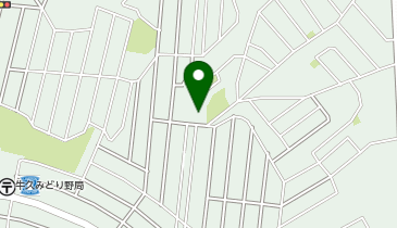 東みどり野区民会館の地図画像