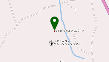 つくばウェルネスパークの地図画像
